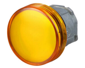 Schneider Electric® XB4 Pilot Light Head, For BA9s Bulb, Orange Lens (ZB4BV05)