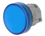 Schneider Electric® XB4 Pilot Light Head, For BA9s Bulb, Blue Lens (ZB4BV06)