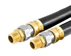 1/2" Inner Diameter, 32" Length, 225 PSI, Air Brake Hose Assembly (HAB-8-32C)