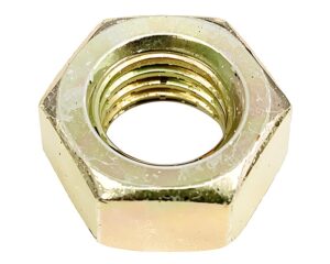 1″ Diameter, 0.8593″ Thickness, Hexagon Nut, C/Steel (NH8FZ1)