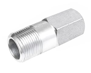 CNC Flow Control® MSS-SP-95 Bull Plug 1/2″ Threaded, Extra Heavy, Zinc Plated (.5XHBULL)