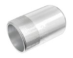 CNC Flow Control® Bull Plug 2.00″ NPT Threaded End, Extra Heavy, Zinc Plated (02-BPXHTHD-TAP)