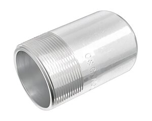 CNC Flow Control® Bull Plug 2.00″ NPT Threaded End, Extra Heavy, Zinc Plated (02-BPXHTHD-TAP)