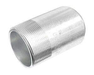 CNC Flow Control® Bull Plug 2.00″ NPT Threaded End, Extra Heavy, Zinc Plated (02-BPXHTHD-TAP)