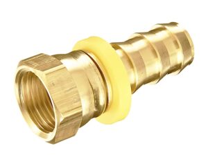 3/8″ Hose I.D x 3/8″ Female 37° Swivel, Grip-Tite Hose Barb Fitting (738-66)