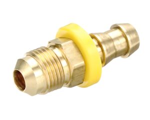 1/4″ Hose I.D x 1/4″ Male 45° SAE Flare, Grip-Tite Hose Barb Fitting (727-44)
