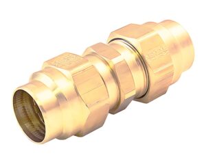 1/2" Field Attachable Air Brake Hose Coupler Assembly, Brass (1492-8S)