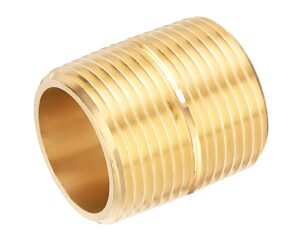 3/4" NPT, Brass Close Pipe Nipple (900805)