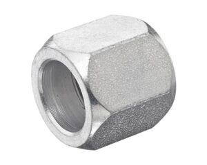 Eaton Weatherhead® 1/2" Tube OD, SAE 37° JIC Flare-Twin Fitting, Carbon Steel Cap Nut (C5129X8CT)