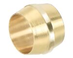 3/4" Tube, DOT Brass Compression Fitting, Air Brake Sleeve, For SAE J844D (1460-12)