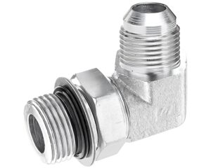 Adaptall 1-1/2" MJIC x 48mm Male Metric, 90-Deg. Elbow Adapter (9069-24-48)