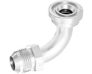 1-1/2″ Tube O.D x 1-1/2″ Code-61 Flange, 90-Deg. Elbow Adapter, Steel (900998)