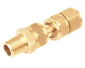 1/2″ Hose I.D x 3/8″ Pipe, Field Attachable Air Brake Hose Coupling Assembly Swivel (1492SW-8C)