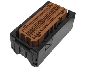 Delphi/Aptiv 96-Way Sealed Female Connector, Code-E, Locking Lance Mechanism, Black (13964572-B)