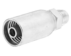 Eaton Weatherhead® 1/2″ Hose  I.D x  1/2″ Male 37° JIC Rigid, E-Series Crimp Fitting (08E-508)