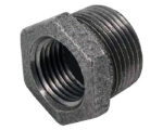 3/4″ MPT x 3/8″ FPT – SCH40 Bushing, Black Iron Pipe Fitting (BI-110-EC)