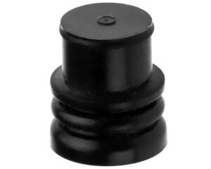 TE Connectivity® MCP Series, 9mm Width, Black Cavity Plug (100132-1)