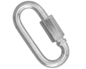 Kinedyne® 5/16″ Steel Quick Link, Zinc Plated, Working Load Limit of 1200 lbs (101-14312)
