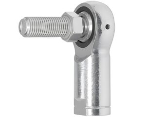 Buyers® 1/4″-28 Thread, 1.6870" Length, Rod End Bearing w/ Stud, Steel (BRE52S)