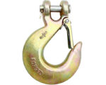 Dynaline 1/2″ Clevis Slip Hook C/W Latch, Forged Alloy Steel, Yellow Zinc (66076)