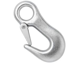 Dynaline 1/4″ WLL 1500 lb, ULL 7500 lb, Safety Winch Hook, C/Steel (66136)