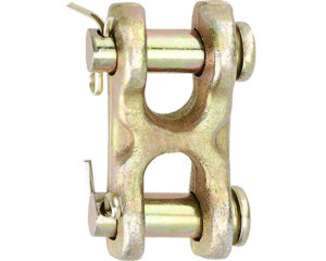 Dynaline 1/4″ – 5/16″ Forged Carbon Steel Midlink, Alloy Pins, Yellow Zinc (66138)