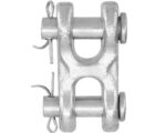 Buyers® 3/8″ Carbon Steel Double Clevis Link, Load Limit of 5400 Lbs. (B2409C)