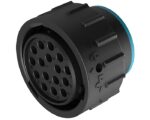 Amphenol DuraMate AHDP Series – 16-Pin Plug Type Connector, Thermoplastic Black (AHDP06-24-16SR-SRA)
