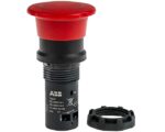 ABB CE4T-10R-01 Emergency Stop Switch Push Button – Twist Release, Red (902085)