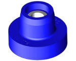 Atro 13/16" ID, 3-5/8" OD Large, 2-1/8" OD Small, Front Engine Mount, HT (PL1111)