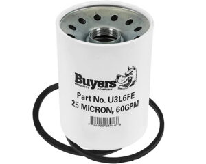 Buyers® 25 Micron – Replacement Hydraulic Filter Element (U3L6FE)