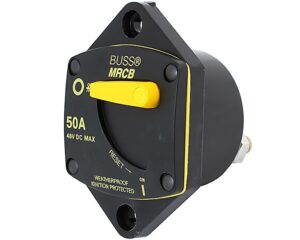 Eaton® 187050P-03-1 Circuit Breaker 50A, Marine-Rated, Panel Mount Type (46890)