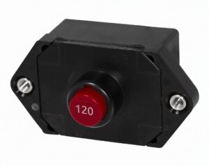 Klixon 30VDC / 120A – Circuit Breaker, Manual Reset Actuator (SDLM-120-1)