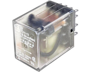 TE Connectivity® Potter / Brumfield 4PDT 12V 5A Panel Power Relay (KHU-17D11-12)