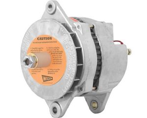 Wilson 8LHA-Type 12V – New Alternator, J180 Hinge Mounting, Positive/Negative (90-05-9304N)