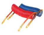 15′ Length – Retractable Air Brake Coils, SAE J844D, Red/Blue (1486L-8-15)