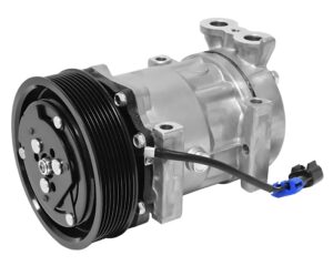 Kysor-Bergstrom 12-Volt, 8-Groove A/C Compressor, For Western Star (1412010)