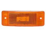 Grote® LED Clearance Marker Rectangular Light, Bracket Mount, Amber Lens (47073)