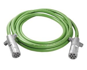 Grote® 15 ft. Length, UltraLink ABS Power Cord, 7-Way Straight Plug, Green (87172)