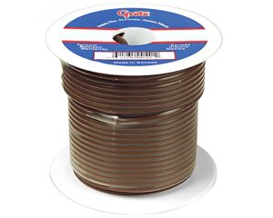 Grote® 100 ft. Wire Length, 12-GA Type, GPT Plastic Wire, Brown (87-6001)