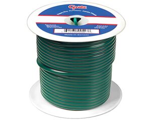 Grote® 100 ft. Wire Length, 12-GA Type, GPT Plastic Wire, Green (87-6006)