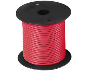 100 ft. Wire Length, 18-GA, Standard Wall, GPT Primary Wire, Red (WG18-2-100)