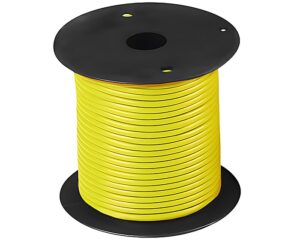 100 ft. Wire Length, 18-GA, Standard Wall, GPT Primary Wire, Yellow (WG18-4-100)