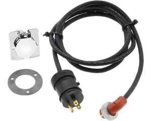 Temro Zerostart 10 ft. /3m Length, 120V Weatherproof Cordset with Receptacle (8602948)