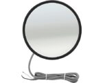 Grote® 8″ Round, Convex Heated Mirror w/ Center Mount Ball Stud, Glass Lens (12283)