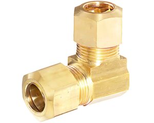 5/8″ Tube, DOT Brass Compression Fitting, Air Brake 90° Union Elbow (1465-10)
