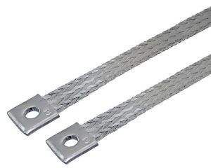 Molex® 24x 5/30 Braid, 457mm Length, Grounding Jumper, Flat-to-Flat, Copper (207602-5003)