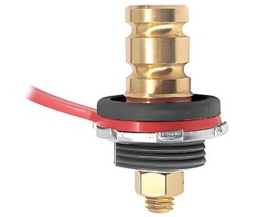 Cole Hersee® 6-36V 285A  Positive, Battery Jumper Terminal w/Red Cap (46210-02-BX)