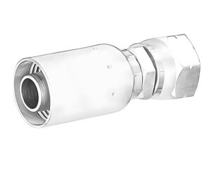 Eaton Aeroquip® 1-1/2″  Hose x 1-1/2″ Female SAE 45° Swivel, 100R5 Crimp Hose Fitting (FJ3114-2424S)