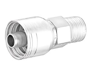 Eaton Aeroquip® 1/2″ Hose Size x 1/2″ Male NPT, 100R5 - Crimp Hose Fitting (FJ3152-0808S)